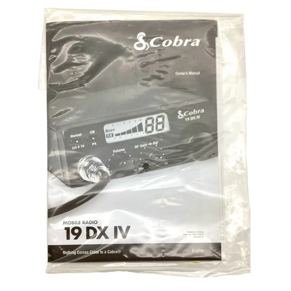 Cobra 40 Channel Mobile Compact CB Radio (19 DX IV) - Picture 10 of 16